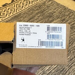 Jabra Biz 2300 Corded Headset